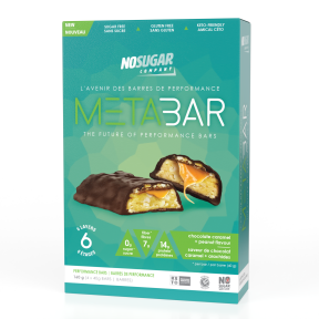 No sugar company - meta bar chocolat caramel arachide 4 pk