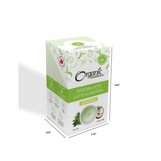 Organic traditions - matcha latte en portion individuelle 10 ct