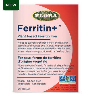 Flora - ferritin+  30 vcaps