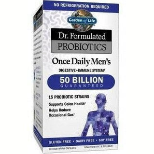 Garden of life - dr. formulated probiotiques once daily homme (stable) - 30 vcaps.