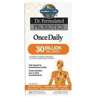 Garden of life - dr. formulated probiotiques once daily (refrig) - 30 caps.