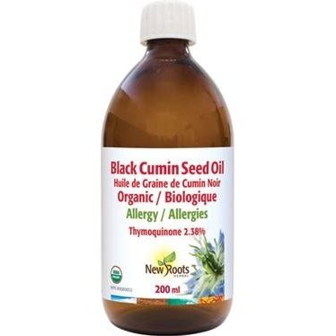 New roots - cumin noir bio huile de graine liquide – Gagné en Santé