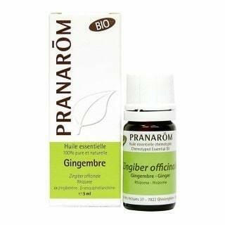 Huile Essentielle Gingembre | Biologique -Pranarôm -Gagné en Santé