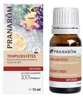 Huile Essentielle Temps des fêtes -Pranarôm -Gagné en Santé