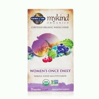Mykind organics - multi vitamine  pour femmes un par jour - 30 c.veg.