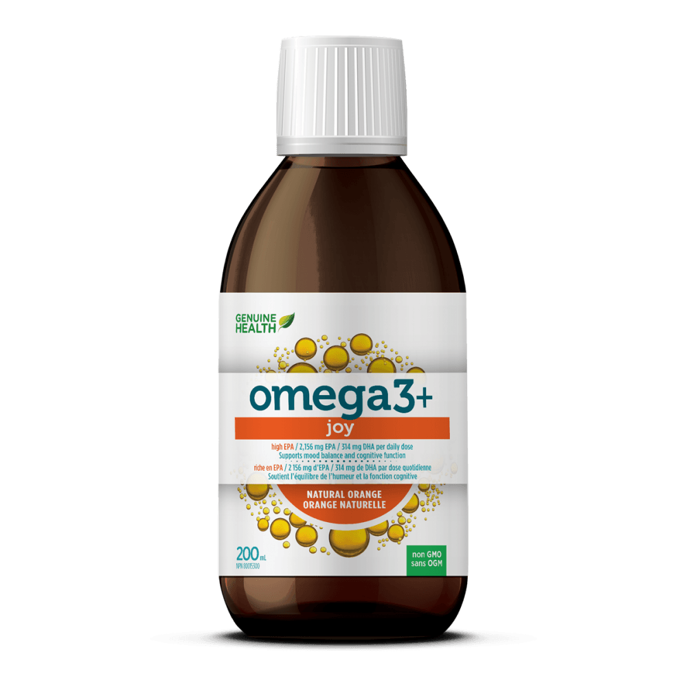 Omega 3+ joy liquide l’amélioration de l’humeur et un état d’espri