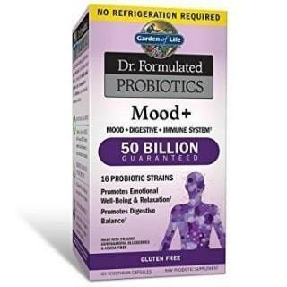 Garden of life - dr. formulated probiotiques mood+ (stable) - 60 vcaps.