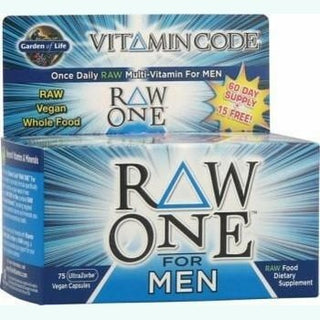 Garden of life - vitamine code raw one pour hommes - 75 vcaps.