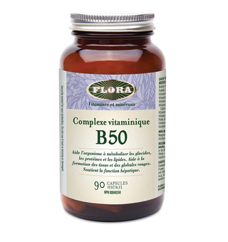 Flora - b 50-complexe vitaminique  90 vcaps