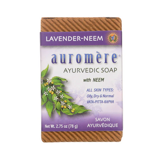 Auromère - savon ayurvédique au lavande-neem 78 g