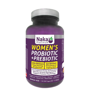 Naka - platinum probiot. et prébiot. pour femmes - 35 vcaps ll