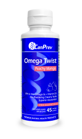 Canprev - oméga twist - mangue pêche 225 ml