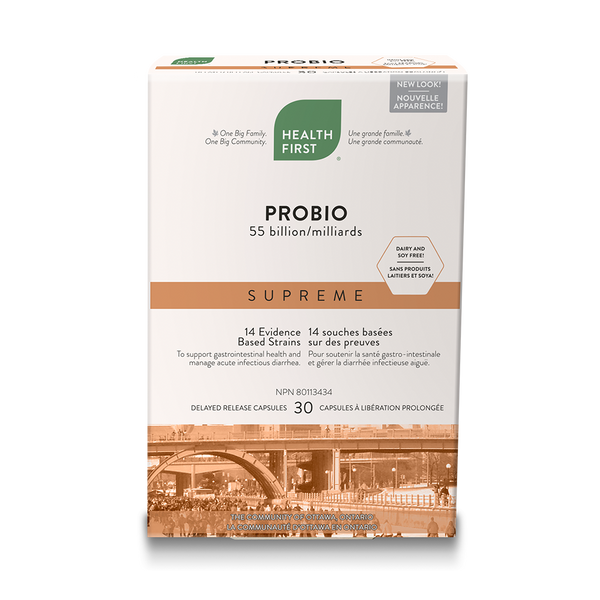 Health first Probio Supreme 55 milliards, 30 capsules végétariennes