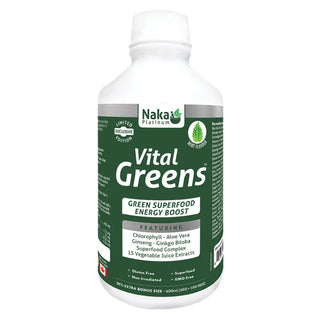 Naka - platinum vital greens - 600 ml