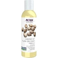 Now - Huile adoucissante pure de ricin ext. à pression - 118 ml (4 oz)