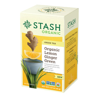 Stash - Tisane citron gingembre bio - 16 sachets