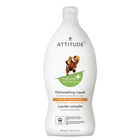 Attitude - liquide vaisselle - zeste d'agrumes 700 ml