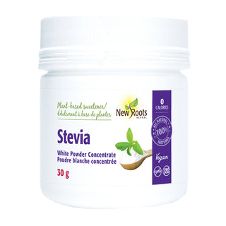 New roots - Stevia blanc concentré en poudre - 30g