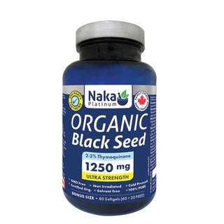 Hubner - Organic black seed ultra puissant 1250mg - 80 gél