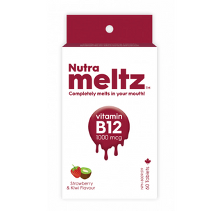 Nutrameltz - vitamine b12 -1000 mcg - 60 comprimés