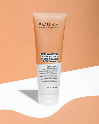 Acure - après-shampooing quotidien à la pastèque et à l'orange sanguine 236 ml.