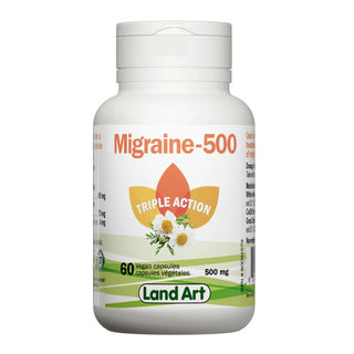 Land art 
- migraine-500  500mg - 60 vcaps