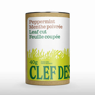 Clef des champs - Menthe poivrée (feuille coupée) - Tube 40g