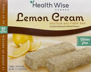 Health wise - barre divine crème au citron