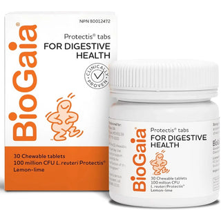 Biogaia - Protectis pour la santé digestive (citron) - 30 comp à croquer