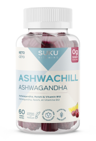 Suku - ashwagandha / cappuccino à la vanille - 60 gélifiés.