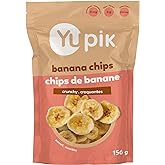Yupik - Chips de banane croquantes- 156g