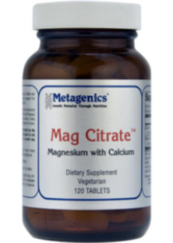 Metagenics - mag citrate 120 comprimés