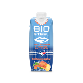 Biosteel - boisson sportive jays pêche bleuet 500 ml