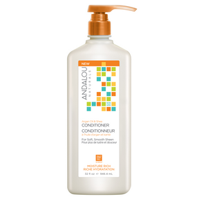 Andalou naturals - revitalisant riche en humidité à l'huile d'argan et au karité - format économique 946 ml.