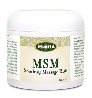 Flora - baume de massage msm 120 ml