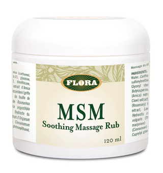 Flora - msm baume de massage apaisant - 120 ml