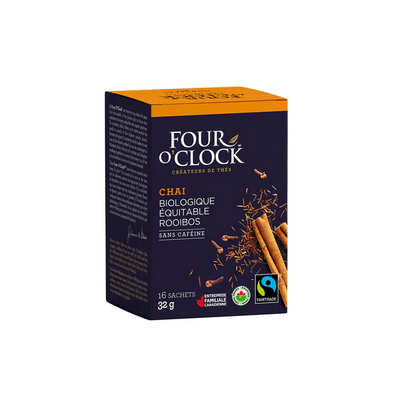 Four o'clock - tisane rooibos chai bio - 16sachets