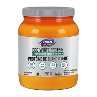 Now - protéine de blanc d'oeuf poudre  545 g