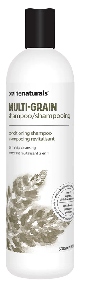 Prairie naturals - shampoing multi-grains 500 ml