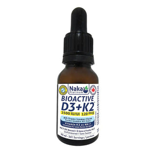 Naka - Platinum bioactive d3 (2500) + k2 (120 mcg) -  30 ml