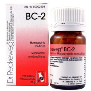 Dr. reckeweg - bc-2 20g - 200 comp.