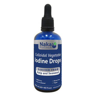 Naka - platinum gouttes iodine colloidal vegetal - 100 ml