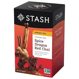 Stash - Tisane chai rouge dragon épicé (sans caféine) - 18 sachets