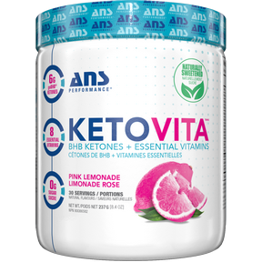 Ans performance - ketovita - limonade rose - 237g.