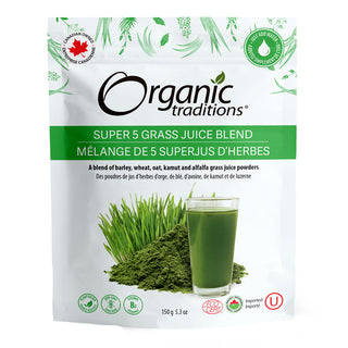 Organic traditions - Mélange de superjus d'herbes poudre - 150g