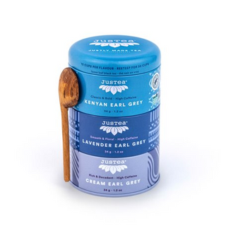 Justea - trio earl grey boîte 102 g