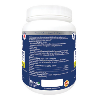 Naka - Platinum bcaa végétalien 100% pur en poudre - 250g