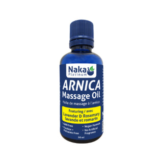 Naka - platinum huile de massage a l'arnica - 50 ml