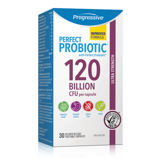 Progressive - probiotique parfait 120 milliards - 30 vcaps (nouveau)