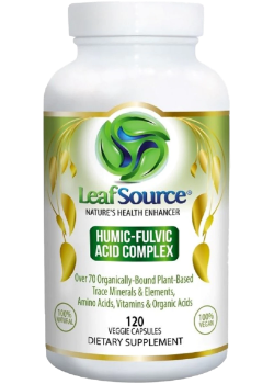 Leafsource - shilajit et complexe d'acides humiques et fulviques